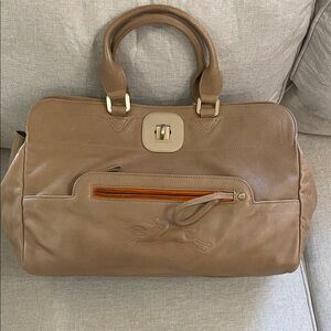 Longchamp Tan Leather
